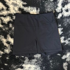 90 Degree By Reflex : Black Biker Shorts